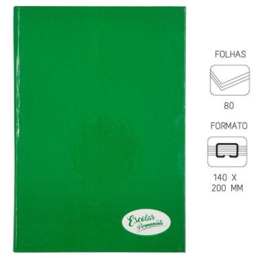 Imagem de Kit Caderno Costurado 1/4 96 Folhas Com 5 Unidades Capa Dura - PanAmer