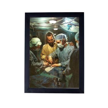 Imagem de Lindo Quadro decorativo jesus cristo medicina P8447
