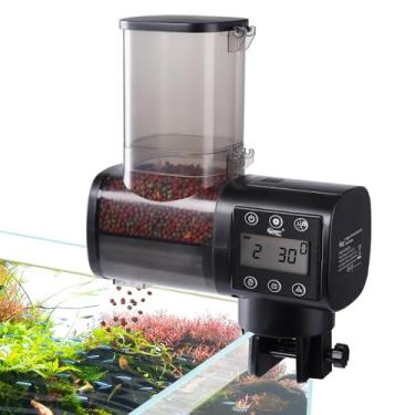 Imagem de hygger Alimentador automático de peixes para aquário: dispensador automático de alimentos para peixes com temporizador, sistema de alimentação quantitativo e de ponto fixo para tanque pequeno de
