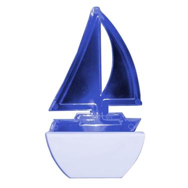 Imagem de Abajour Luz Noturna Led Barco 220 Volts Azul - 8653 - BRASFORT