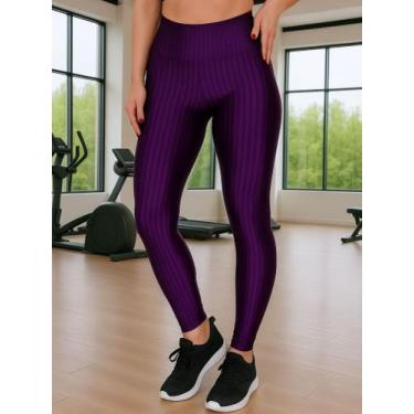 Imagem de Calça Legging 3D Moda Fitness Feminina Cintura Alta - c4 LAURA - MAJU 