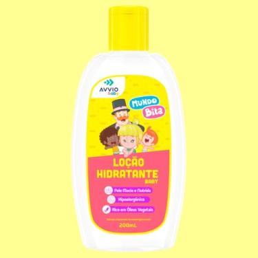 Imagem de Loção Hidratante Baby Infantil Corporal- Mundo Bita 200ml
