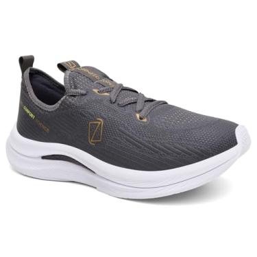 Imagem de 1026LLZ-Tênis Esportivo Masculino Conforto e Performance Premium para Academia e Atividades Físicas (Cinza, BR, Adulto, Numérico, 44)