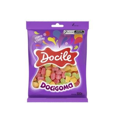 Imagem de Bala de Goma Cores e Festas Sortido - Docile.com.br