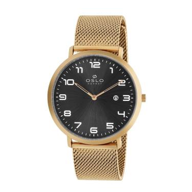 Imagem de Relógio Oslo Masculino Ref:Omgsss9u0009 P2kx Slim Mesh Dourado