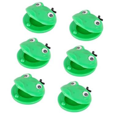 Imagem de YIJU 6x Castanholas de Dedo, Instrumentos de Percussão de Desenho Animado para Festas Infantis E Bebês