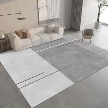 Imagem de Tapete para sala de estar, mesa de centro, sofá, almofada para chão, cabeceira do quarto, tapete para entrada, absorvente de água e resistente à sujeira (100 x 150 cm (3,3 x 4,9 pés/SJRF-117