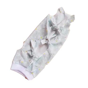 Imagem de Terno de recuperação de gatos, design de alça elegante e bonito evita a queda de cabelo, confortável para recuperação cirúrgica de gatinho macio para pós-cirurgia e pano de desmame (G)