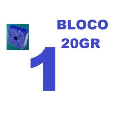 Imagem de Isca Atrativa Comida de Rato Bloco Azul Kelldrin 20gr Quadrado