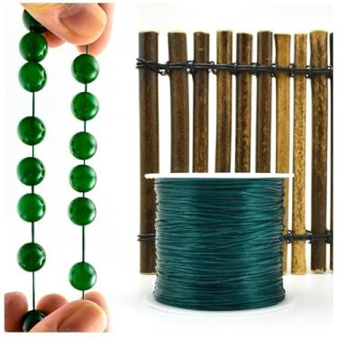 Imagem de 4 rolos de 10 m/rolo de 1 mm corda elástica forte de contas de cristal corda de fio de nylon para fazer joias, cordão de contas faça você mesmo (verde2)