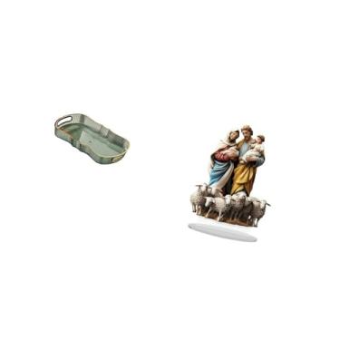 Imagem de Fenteer Bandeja de Acrílico para Servir Alimentos, para Penteadeira de Banheiro E Exibição de Frutas com Enfeite de Mesa Faça Você Mesmo, Presente para Decora