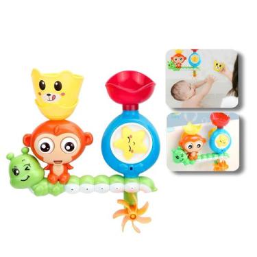 Imagem de Brinquedos Para Bebê Brinquedo De Banho Brinquedo Bebê Ventosa - Guiga