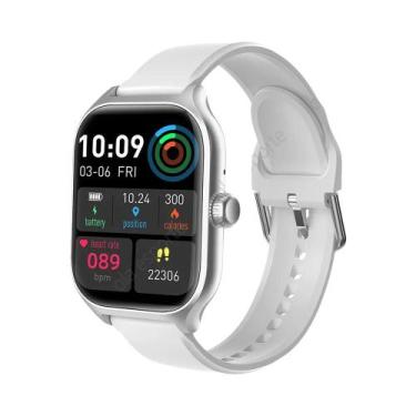 Imagem de Relógio Inteligente Unissex HD AMOLED Monitor De Frequência Cardíaca M