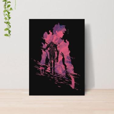 Imagem de Quadro Solo Leveling Anime A4  Placa MDF 07 - Lomi Art