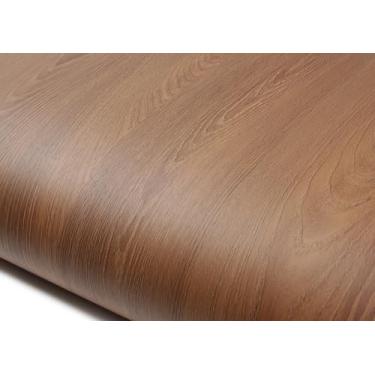 Imagem de ROSEROSA Descole e cole papel de parede autoadesivo de madeira sintética premium, acabamento de moldagem de espelho PW123