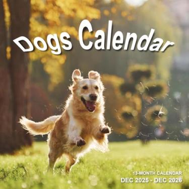 Imagem de Calendário 2026-2026 - Calendário de parede de novembro de 2025 a dezembro de 2026, 2026-2026, calendário suspenso com marcação de férias, papel premium para organização, 30 cm x 30 cm, cachorro