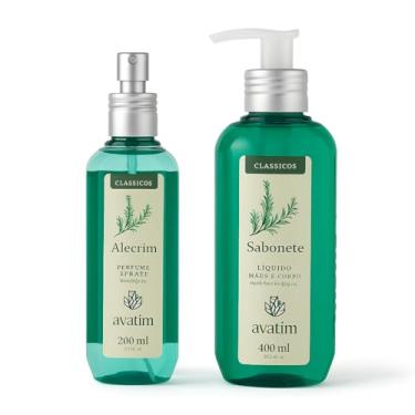 Imagem de Kit Alecrim: Perfume de Ambiente 200ml + Sabonete Líquido 400ml