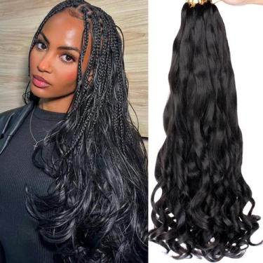 Imagem de Braiding Hair COOKOO French Curl 22 polegadas 75 g x 8 pacotes