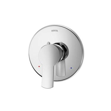 Imagem de Acabamento Monocomando Para Chuveiro E Ducha Higiênica Docol Chess 935006 1-2" Cromado