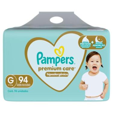 Imagem de Fralda Descartável Pampers Premium Care Max G 94 Unidades, G, 94 unida