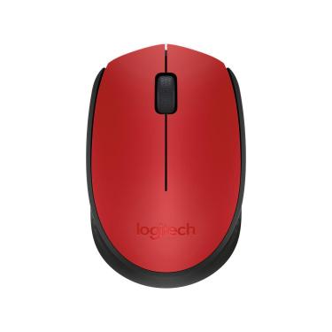 Imagem de Mouse Sem Fio Logitech M170 Vermelho