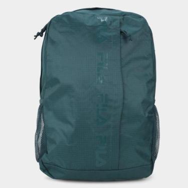 Imagem de Mochila Infantil Fila Tone Logos, Verde escuro, Único
