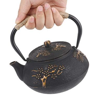 Imagem de HEEPDD Panela de chá, 0,9l Chaleira Vintage Chaleira Maconha Prática Elegante e Elegante Bule de chá de Bule de para Fogão de Indução ou Nan Nan