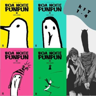 Imagem de Kit Boa Noite PunPun Vol. 1 ao 4 - JBC