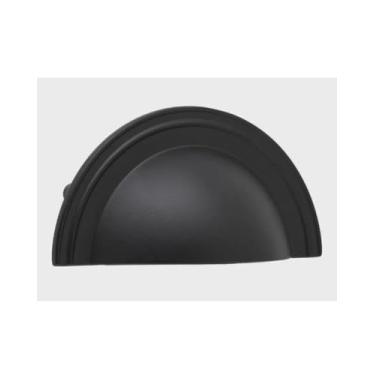 Imagem de Puxador Concha Grenade 1753 Torralba 64mm Preto Fosco