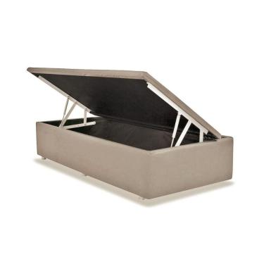 Imagem de Cama Box Baú Universal Solteiro Courano Clean (88x188x35) - Ortobom