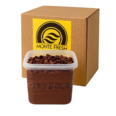 Imagem de Pote Quadrado Descartável para Doces e Bolos, 220ml, 20 Unidades