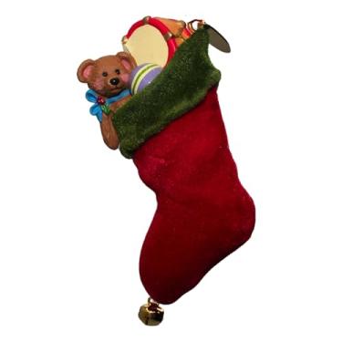 Imagem de Ornamento Hung With Care Night Before Christmas Series 2001 Hallmark QRP4485