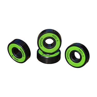 Imagem de 80 peças rolamentos de skate aço cromado ABEC-9 placa de peixe pequeno rolamento longboard rolamento rápido MS2305-1