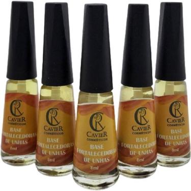 Imagem de Base Fortalecedora De Unha 0% Formol - 5 Unidades - Cavier Cosmeticos