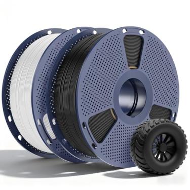 Imagem de SUNLU Filamento TPU de 1,75 mm, filamento de impressora 3D flexível 95A, carretel de TPU macio de 1 kg (1 kg), precisão dimensional +/- 0,03 mm, serve para a maioria das impressoras FDM (pacote com 2)