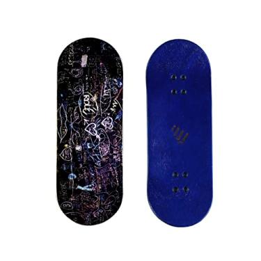 Imagem de NOAHWOOD Fingerboards Deck (34.2x97mm 5-Layer Maple Wooden Handmade by NW11s Molds)+2 Pcs Grip Tape (Graduate)