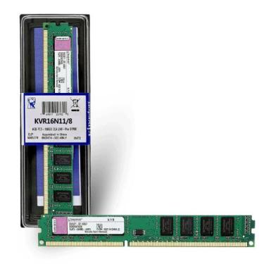 Imagem de Memória RAM para PC DDR3 8GB 1600MHz Kingston KVR16N11 8