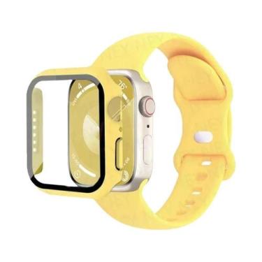 Imagem de Pulseira De Silicone Para Apple Watch 44mm 41mm 45mm 40mm 38mm 42mm Co