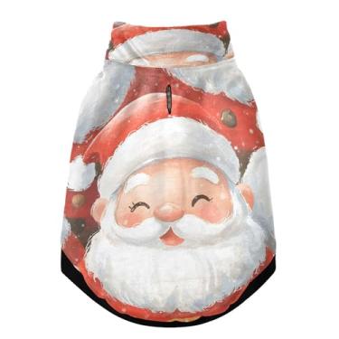 Imagem de SEHANY Casaco de Natal para cães pequenos, super quente à prova de vento, jaqueta de inverno macia e aconchegante para animais de estimação para clima frio na neve com trela, casaco para animais de