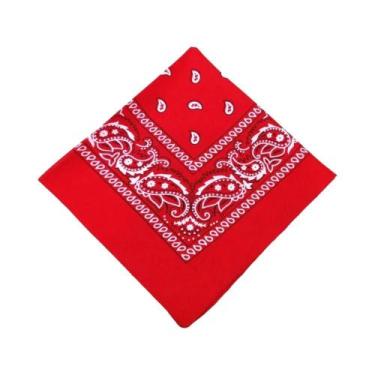 Imagem de Bandana Unissex Estilo Paisley, Faixa De Cabelo, Acessório Esportivo P