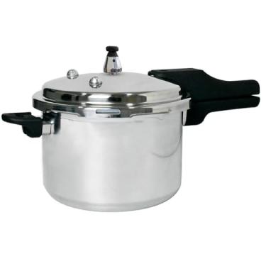 Imagem de Panela de Pressão Indução Antiaderente Revestimento Cerâmico 4,2L Madrid Polida - Vista Home