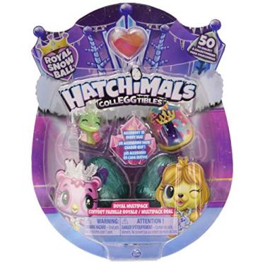 Imagem de HATCHIMALS CollEGGtibles, Royal Multipack with 4 and Accessories, for Kids Aged 5 and Up