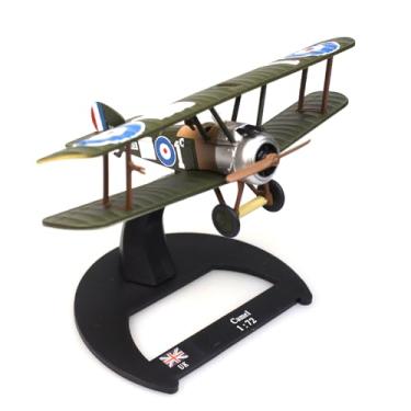 Imagem de DBEIXIWEI 1:72 British for Sopwith Camel F.1 Biplane Fighter Model Alloy Die-cast Fight Aircraft Miniature for Home Decoration