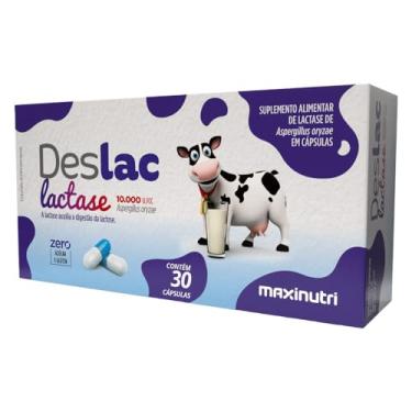Imagem de Maxinutri, Deslac Lactase 10.000 FCC 30 Cápsulas Maxinutri