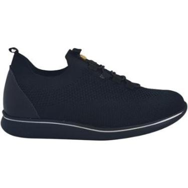 Imagem de Tênis Feminino Casual Básico Dia a Dia Passeio Trabalho Ultra Conforto em Knit Calce Fácil Modare 73-Feminino