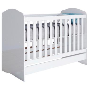 Imagem de Berco Mini Cama Grade Fixa 133X68 cm Bala De Menta Henn