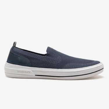 Imagem de Tênis Masculino Slip On Clay Knit Azul-Masculino