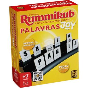 Imagem de Jogo Diverso Rummikub JOY Palavras