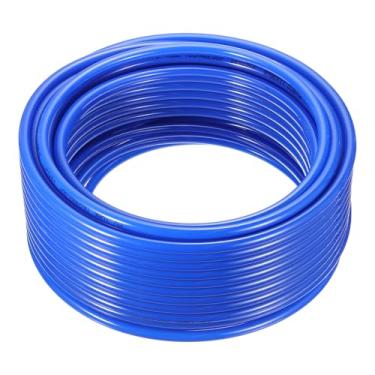 Imagem de Rebower Tubo de tubulação pneumática, tubo de poliuretano PU azul de 16 mm x 12 mm, 167,3 pés 51 m, tubos de mangueira de tubo de linha de ar PU para compressor de ar, transferência de fluido, freio a