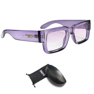 Imagem de Óculos de Sol Evoke Lodown R02 Crystal Lilac Gradient-Unissex